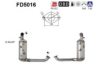 AS FD5016 Soot/Particulate Filter, exhaust system